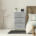 thumbnail image 3 of Sorbus 3 Drawers Chest Dresser - White, 3 of 7