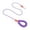 Purple, variant on Soft Dog Leash for Small Dogs, Cloud Bubble Cotton Pet Lead, Comfortable Puppy Walking Rope, Non Slip Anti Lost Leash for Daily Walk,Pink