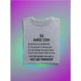 thumbnail image 3 of The Auntie Code Rules T-Shirt Women -Smartprints Designs, Female Medium, 3 of 4