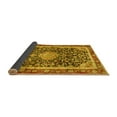 thumbnail image 2 of Ahgly Company Indoor Rectangle Medallion Yellow Traditional Area Rugs, 2' x 3', 2 of 4