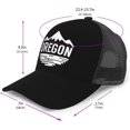 thumbnail image 3 of Hats for Men Hiking Mesh Snapback Caps for Mens Snapback Caps Oregon Caps, 3 of 7