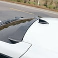 thumbnail image 5 of Ikon Motorsports Rear Roof Window Spoiler Wing Compatible With 2022-2026 Honda Civic Hatchback & Type R, ABS Plastic IKON Style Carbon Fiber Print, 5 of 7