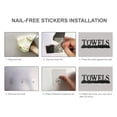 thumbnail image 4 of Hook Rack with 5 Hooks Towels Shaped Wall-Mounted Hook Rack Nail-free Drilling Storage Hook Rustproof Kitchen Towel Hooks Hanger, 4 of 8
