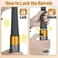 thumbnail image 4 of Conical Long Barrels Attachment for HS01 HS05, 20MM-36MM Auto-Wrap Curling Iron for Curls and Waves, 4 of 5