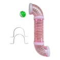 thumbnail image 4 of Part de bricolaje de tablero ocupado, aprendizaje de tubo de desarrollo temprano, material de bricolaje, accesorios sensoriales para niños regalos de Rosa, 4 of 8