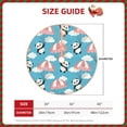 thumbnail image 4 of Bingfone Christmas Tree Skirt Mat Christmas Decoration Interior 30"-Panda Flying In The Sky, 4 of 8