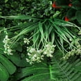 thumbnail image 3 of Cateissary Colgante de pared de plantas artificiales flor de simulación exquisita calcomanía de ahorro de espacio de larga duración decoración Type2 NO2, 3 of 6