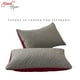 thumbnail image 4 of Colcha King Size Yamel Doble vista Paris plata-vino, 4 of 5