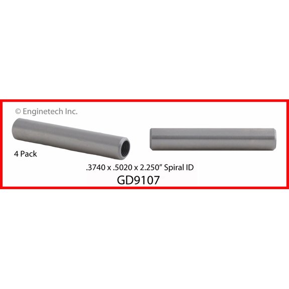 Enginetech GD9107 Engine Valve Guide - 4 Pack