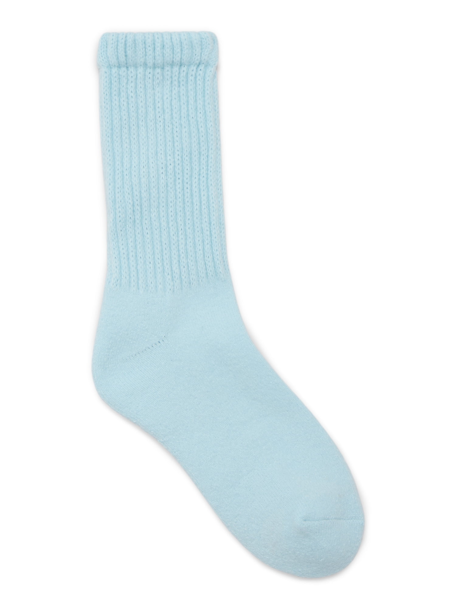 Joyspun Women's Crew Socks, 3-pack, Fits Shoe Sizes 4-10