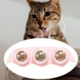thumbnail image 1 of Bola de Hierba Gatera Giratoria, Juguetes Interactivos para Masticar, Juguetes para Gatos, Juguetes Autoadhesivos para Gatitos, Juguetes de Hierba Gat , 18,5 cm x 5,5 cm 185 cm x 55 cm Yinane Juguetes de pared de hierba gatera, 1 of 7