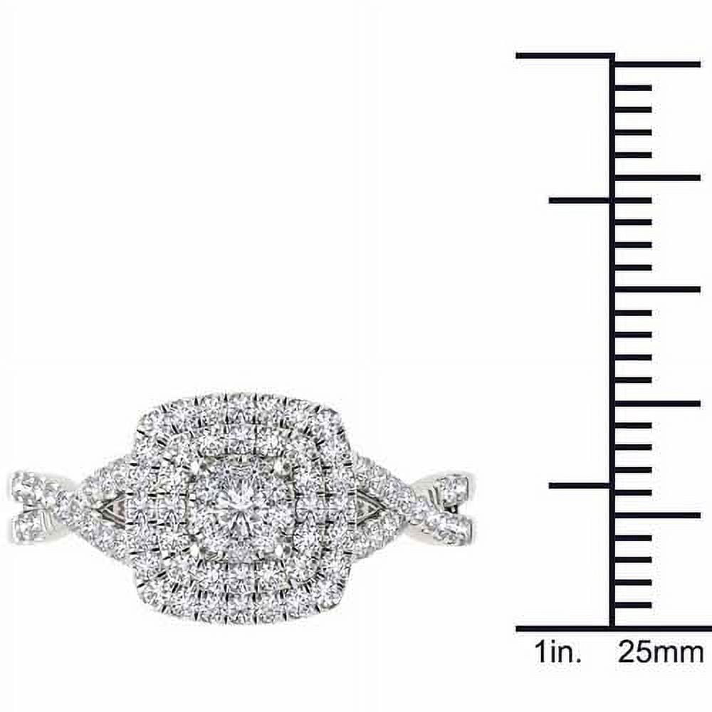 Men's 1/2 Carat T.W. Diamond 10kt White Gold Ring