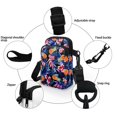 thumbnail image 5 of HELLHERO Small Crossbody Purse Tropical Pineapple Print 4.33x1.97x7.09 with Zipper Closed Unisex for Outdoor Travel Daily Use Double Layer, 5 of 7