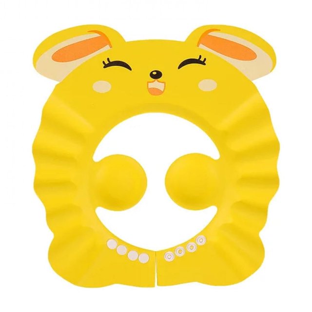 HLONKBaby Bonnet de Douche Réglable pour Enfants Protection des Oreilles Sûr Shampooing Bain Protection de la Tête