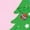 AD-Pink, variant on Inktastic Christmas Bunny, White Bunny, Christmas Tree, Xmas Toddler Sweatshirt