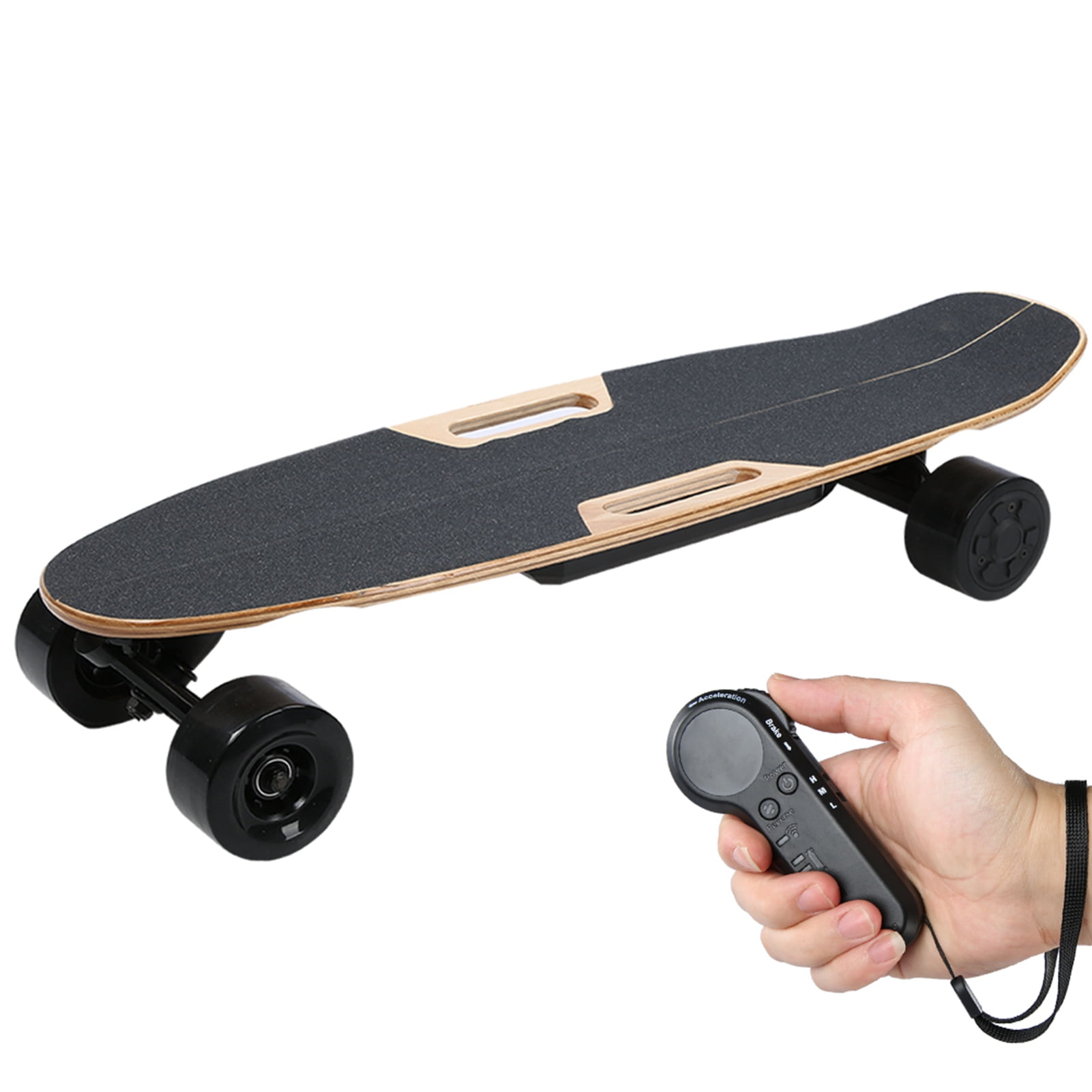 スケートボード Skateboard electric Electric Skateboard 25km / h, 8 Layers Maple Skateboard with