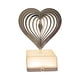 thumbnail image 5 of Luz nocturna con adornos geométricos, LED 3D de moda, ambiente romántico para la mesita de noche. forma de corazón, 5 of 9