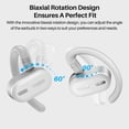thumbnail image 2 of Audífonos Inalámbricos TOZO O2 True Open Ear Bluetooth 5.3 Blanco, 2 of 8