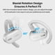 thumbnail image 2 of Audífonos Inalámbricos TOZO O2 True Open Ear Bluetooth 5.3 Blanco, 2 of 8