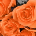 thumbnail image 2 of Polyester Roses Halloween Table Centerpieces Party Decor orange, 2 of 9