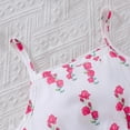 thumbnail image 7 of Hiijoy Little Girls Outfits Rose Print Dress & Ruffle Short Sleeve Shirt, Sizes 6-7Y, 7 of 7