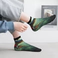 thumbnail image 2 of Naloa Flying Parrots In Jungle Ankle Socks for Women Non Slip Socks No Show Socks Classic Low Cut Casual Socks Casual Socks, 2 of 7