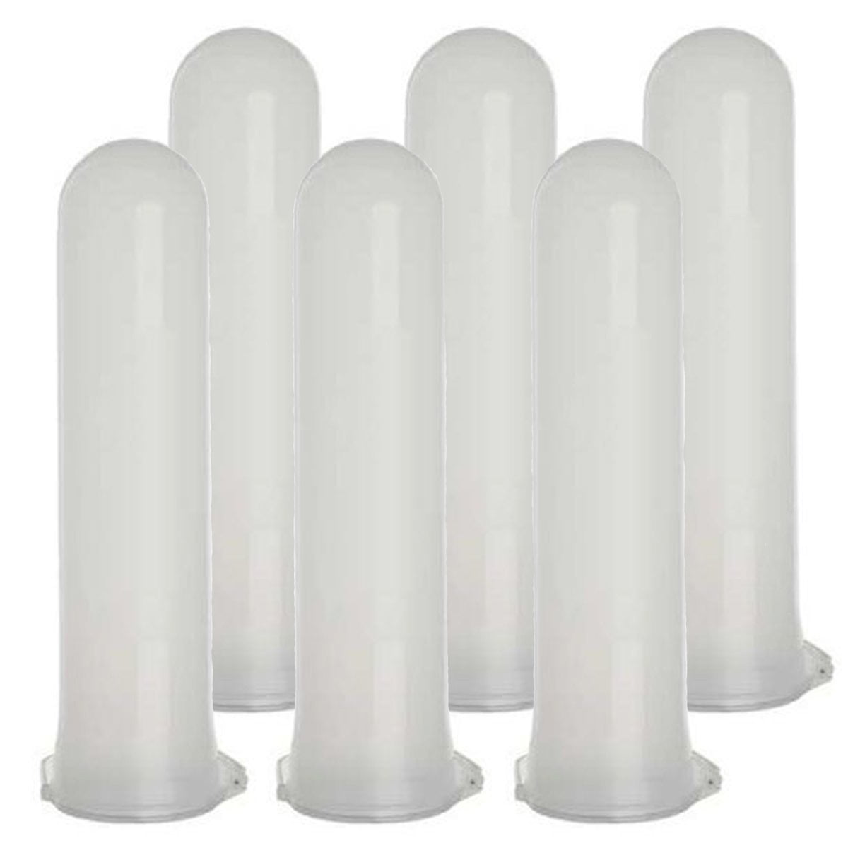 6 Pack of Translucent Paintball Pods Each Holds 140 Rounds (.68
