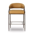 thumbnail image 3 of Tatum Tan Performance Vegan Leather Counter Stool, 3 of 4