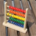 thumbnail image 3 of 2026 Small Wooden Abacus Colorful Early Educational Kids Math Numbers Counting Calculating Toy, 3 of 5