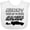 AA-White, variant on Inktastic Weekends Are for Racing Race Car Silhouette and Racing Flag Boys or Girls Baby Bib