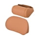 thumbnail image 1 of Soporte para la espalda y almohada para el cuello del automóvil, transpirable, suave, accesorios para el automóvil, cómodos marrón, 1 of 9