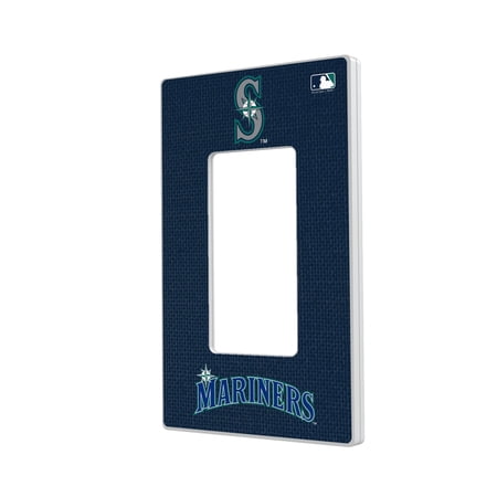 Seattle Mariners Solid Single Rocker Light Switch Plate