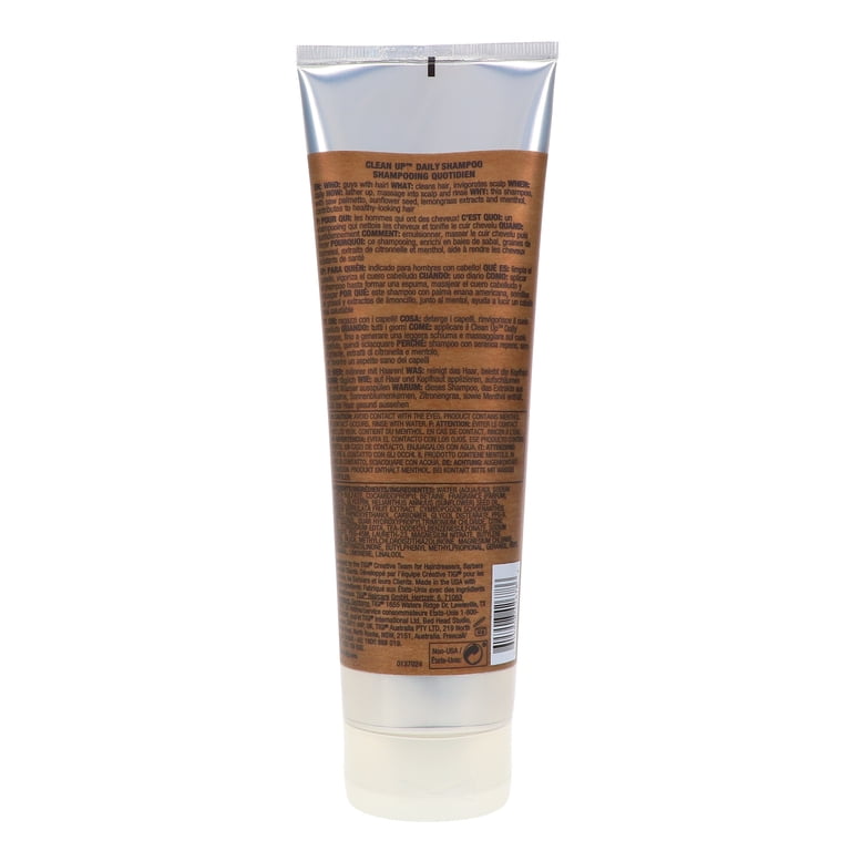 TIGI Bed Head For Men Clean Up Daily Shampoo 8.45 oz - Scalp