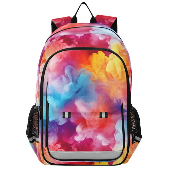 ALAZA Rainbow Tie-dye-a5 Laptop Backpack Purse Travel Bag Casual School Bookbag Rucksack for Women Men