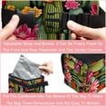 thumbnail image 4 of Cactus Foldable Car Trash Bin with Lid, Leak-proof Hanging Storage Bag - Mini Trash Can for Car, 4 of 6