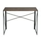 thumbnail image 3 of Escritorio Plegable Auxiliar HOMEMAKE FURNITURE Estilo Industrial Imitación Madera 100x50x75 cm, 3 of 5
