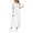 White, variant on Lnmiateer Women Hooded Long Sleeve Ribbed Knit Maxi Dress Henley Half Button Loose Silhouette For Fall Casual Daily Weekend Occasions