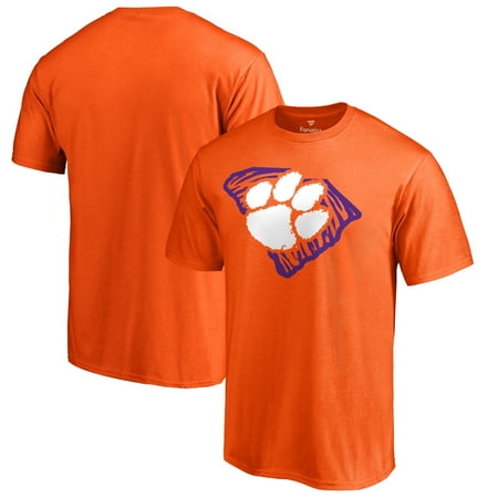 Clemson Tigers Paw State Hometown Collection T Shirt Orange