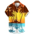 thumbnail image 3 of WAENQINLA Men Hawaiian Shirts Summer Short Sleeve Cuban Collar Shirt Big and Tall Funky Printed Tropical Holiday Button Up Beach Shirts, 3 of 3