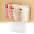 thumbnail image 2 of Cabinet Organizer Storage, Adhesive Over Cabinet Door Organizer, No Drilling Space Saver Plastic Storage Containers, Multi-Use for Kitchen Bathroom Office Bedroom, 1 Pcs, 10.0x3.3x3.7", 2 of 5