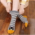 thumbnail image 7 of AMITOFO Cat Socks Womens Cute Animal Ankle Socks Novelty Funny Crew Sock Ladie Girls Soft Cotton Quarter Socks, 5 Pairs, 7 of 7