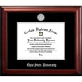 thumbnail image 1 of Campus Images OH987SED-1185 11 x 8.5 in. Ohio State University Silver Embossed Diploma Frame, 1 of 4