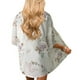 thumbnail image 2 of Cárdigan con estampado floral, cárdigan versátil que cubre la moda transpirable para el hogar para mujeres LHCER Versátil, 2 of 4