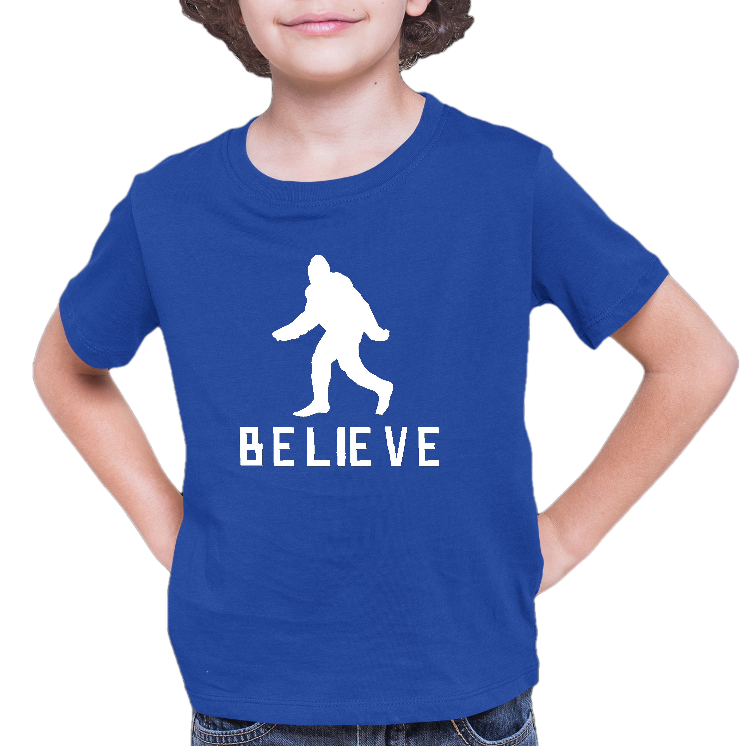 bigfoot believe t shirt