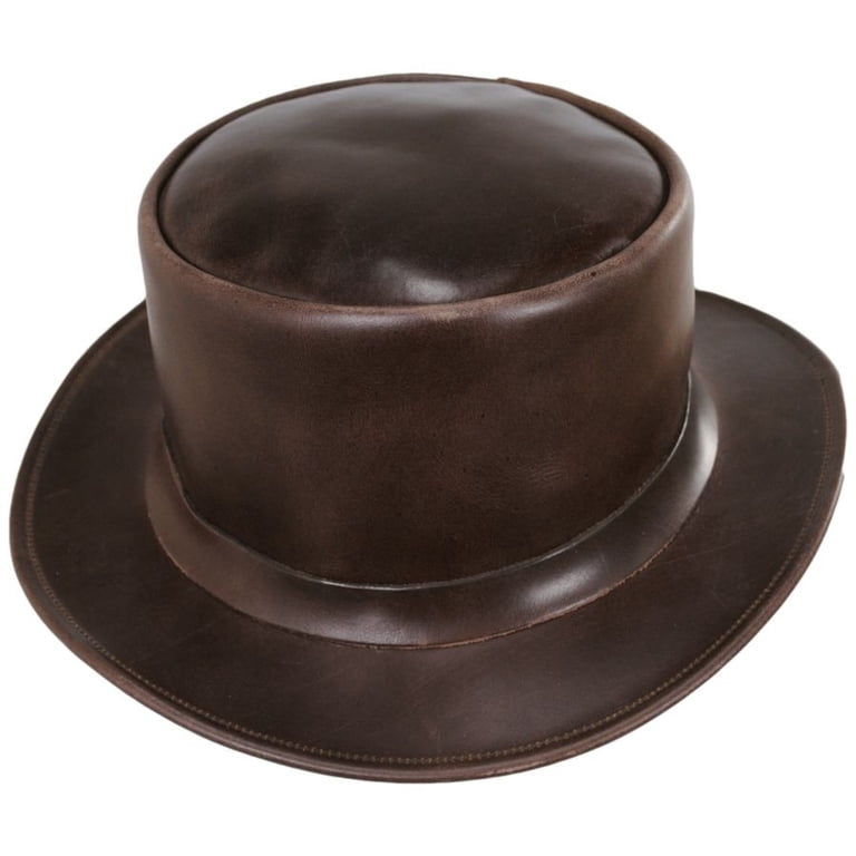 John Bull Leather Top Hat - XXL - Brown - Walmart.com display picture 3