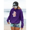 thumbnail image 2 of Anime Girl Enjoying Summer Hoodie Women -Image by Shutterstock, Female Large, 2 of 4