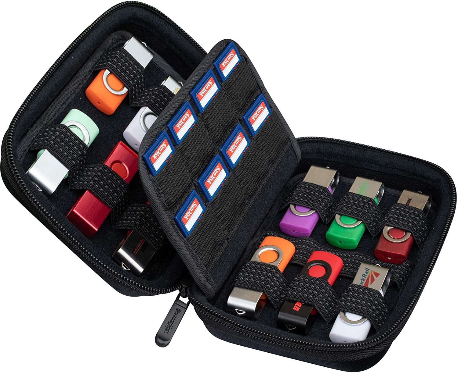 Travel Storage Bag Electronics Organizer Cable Data Case Charger USB Pouch O3 