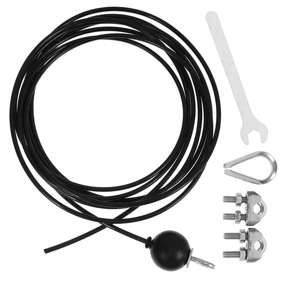 GOOHOCHY Black Replacement Cables for Home Gym Equipment, Fitness Machine Attachments and Exercise Accessories