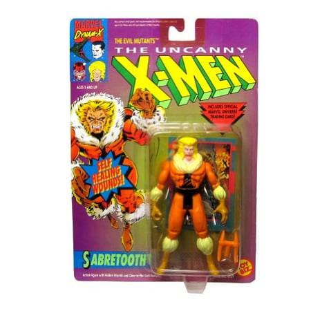 Toy Biz Marvel The Uncanny X-Men Sabretooth Action Figure 4.75 Inches