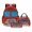 Red and Blue - Fire Engine, variant on DISNIMO Truck Print Kids Backpack for Boys, 3 in 1 School Backpack Set with Insulated Lunch Box & Pencil Case, Lightweight Large Capacity School Bag for Teen Boys 8-12